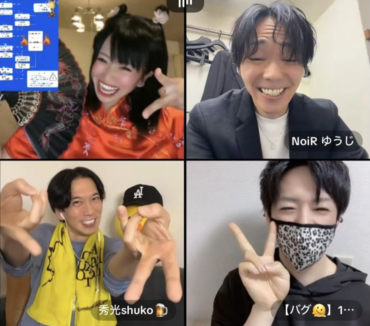 配信者同士の横の繋がり